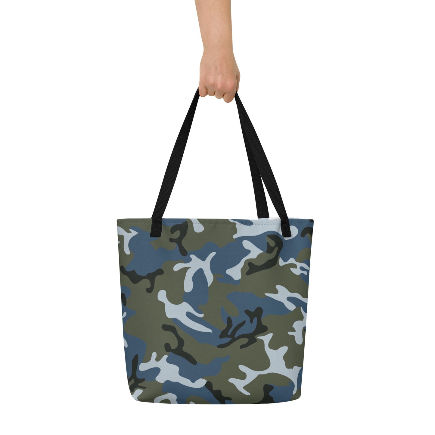 Chinese Type 87 Ocean CAMO Large Tote Bag