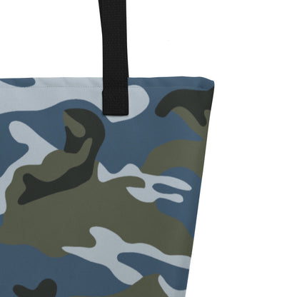 Chinese Type 87 Ocean CAMO Large Tote Bag