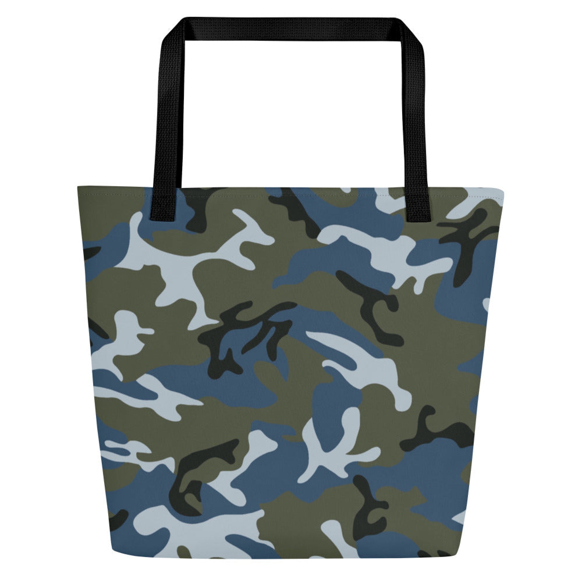 Chinese Type 87 Ocean CAMO Large Tote Bag