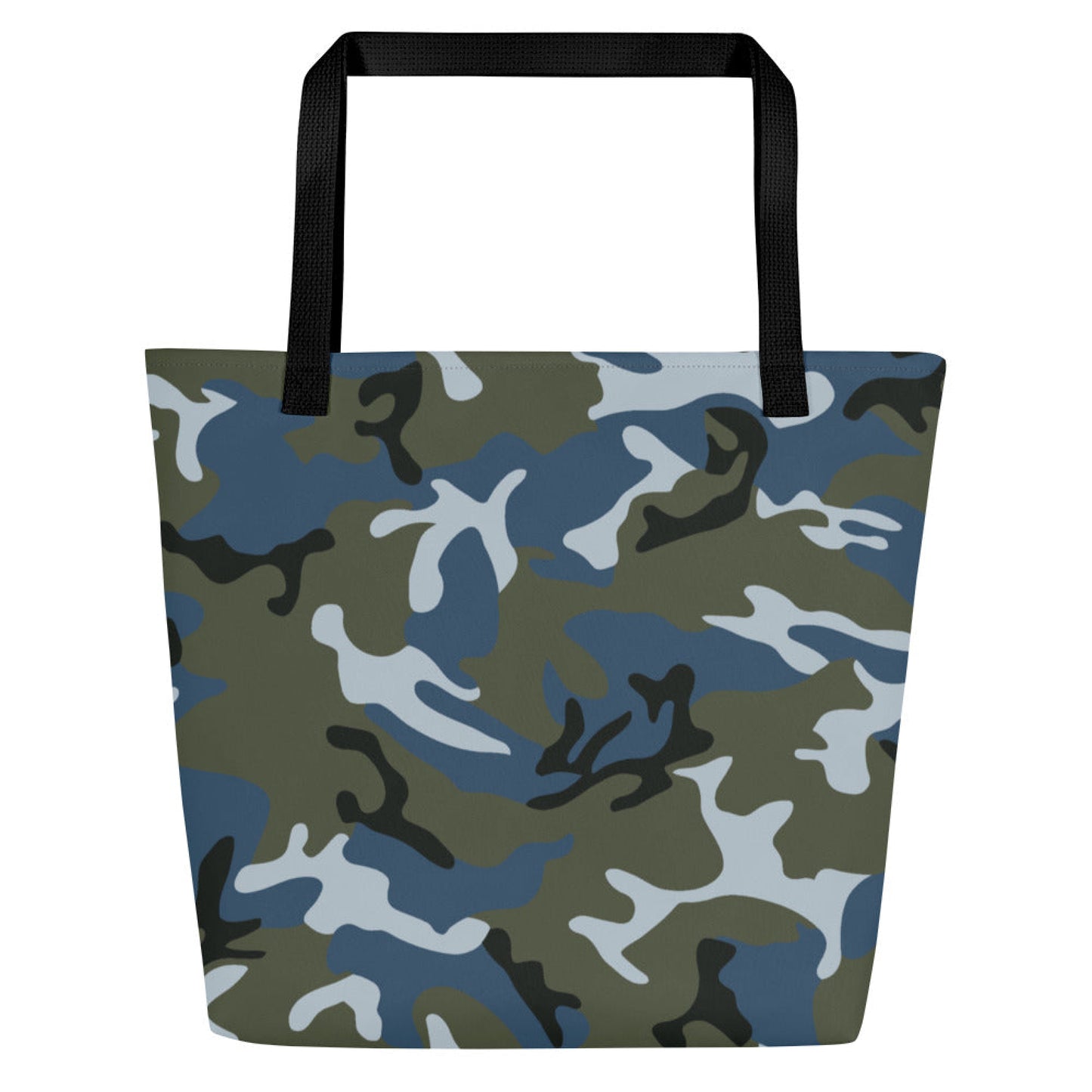 Chinese Type 87 Ocean CAMO Large Tote Bag