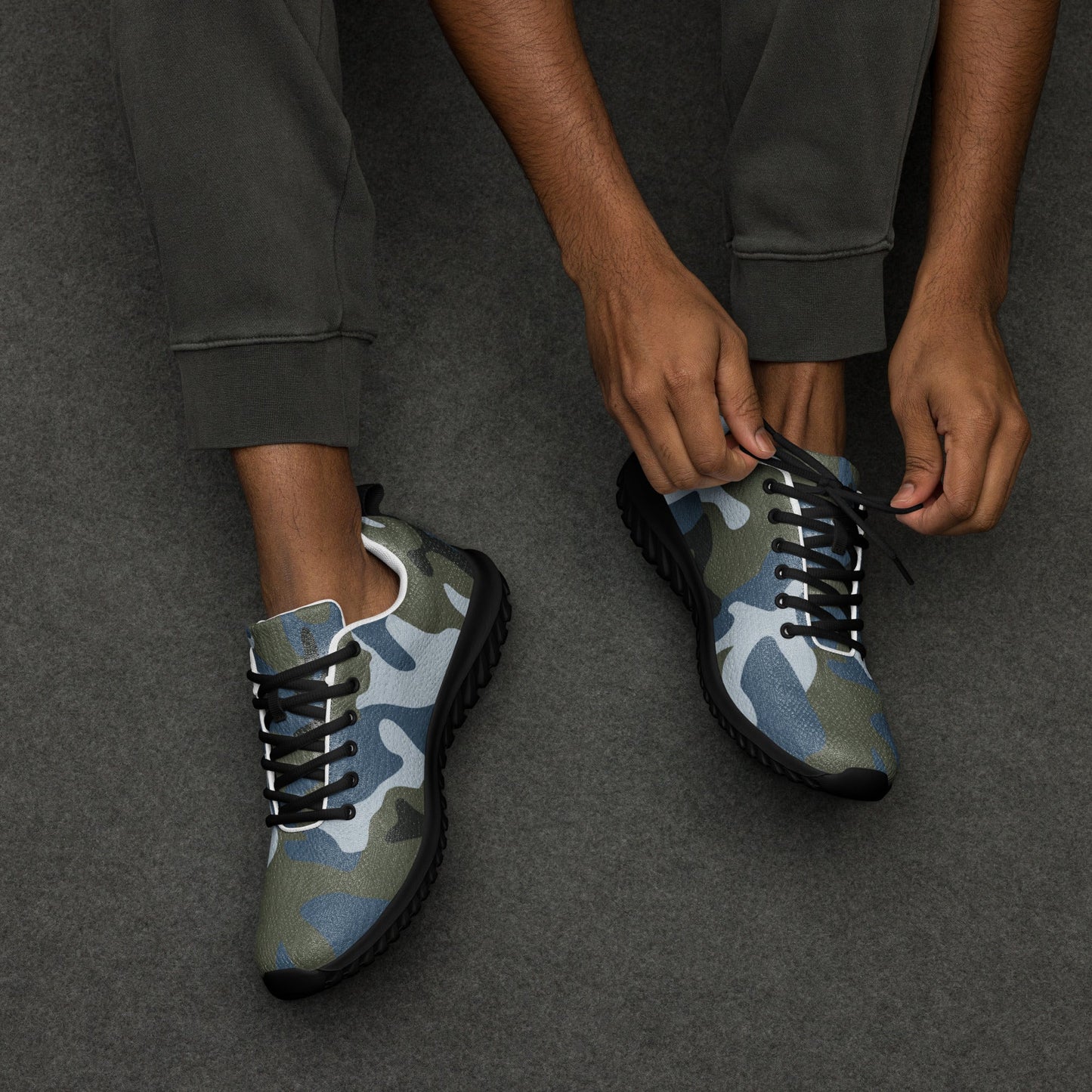 Chinese Type 87 Ocean CAMO Mens Athletic Shoes