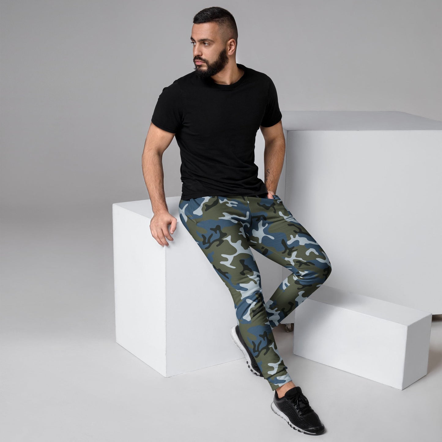 Chinese Type 87 Ocean CAMO Mens Joggers - XS