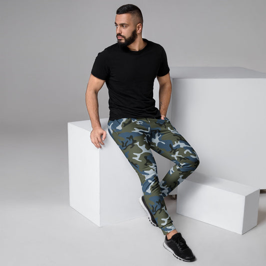 Chinese Type 87 Ocean CAMO Mens Joggers - XS