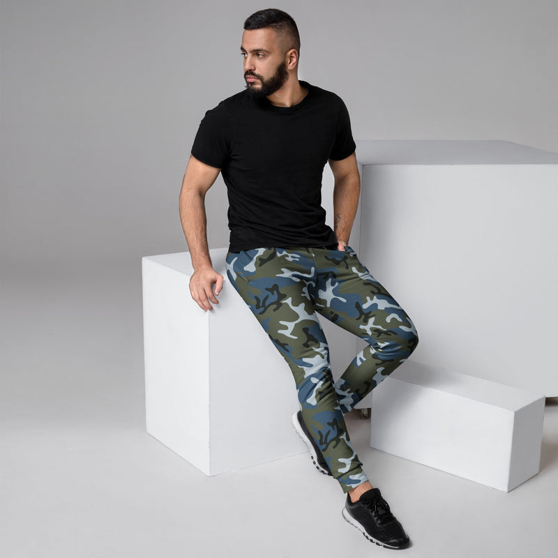 Type 87 Ocean CAMO Mens Joggers - XS - Men