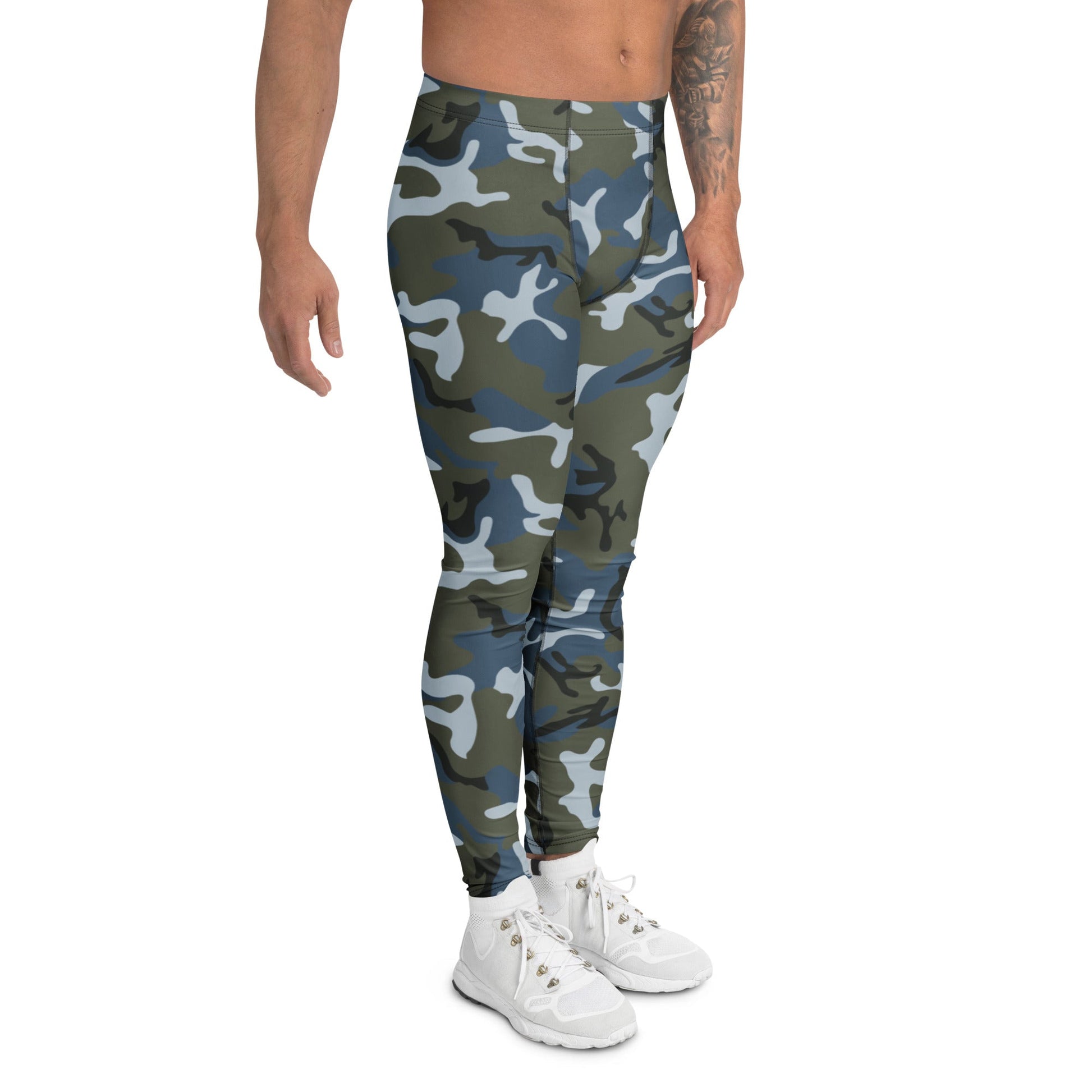 Chinese Type 87 Ocean CAMO Mens Leggings