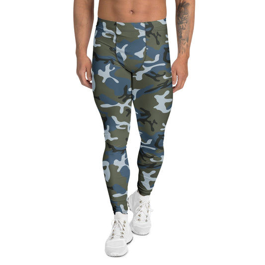 Chinese Type 87 Ocean CAMO Mens Leggings - XS