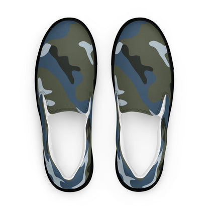 Chinese Type 87 Ocean CAMO Mens Slip-On Canvas Shoes