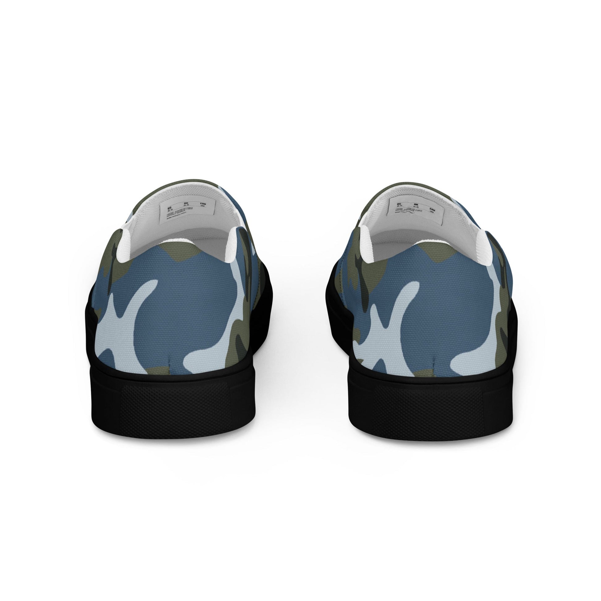 Chinese Type 87 Ocean CAMO Mens Slip-On Canvas Shoes