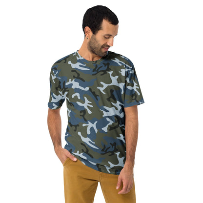 Chinese Type 87 Ocean CAMO Mens T-Shirt
