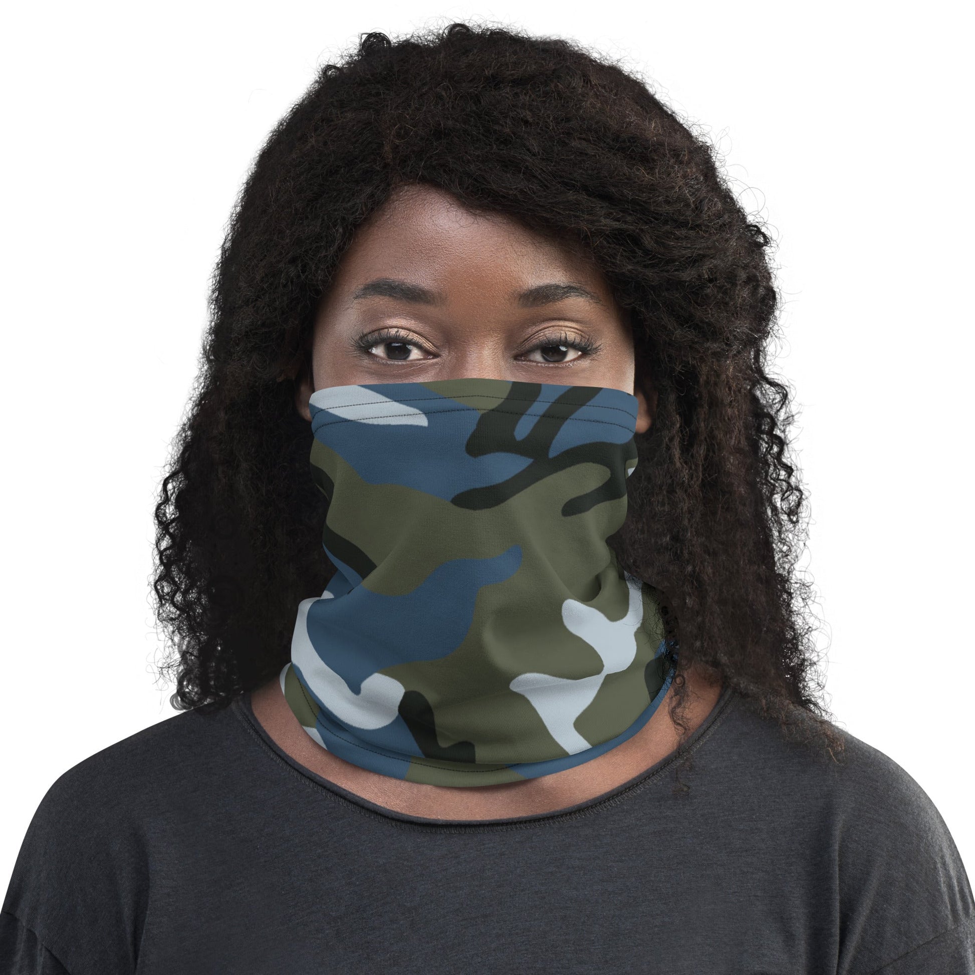 Chinese Type 87 Ocean CAMO Neck Gaiter - Gaiters