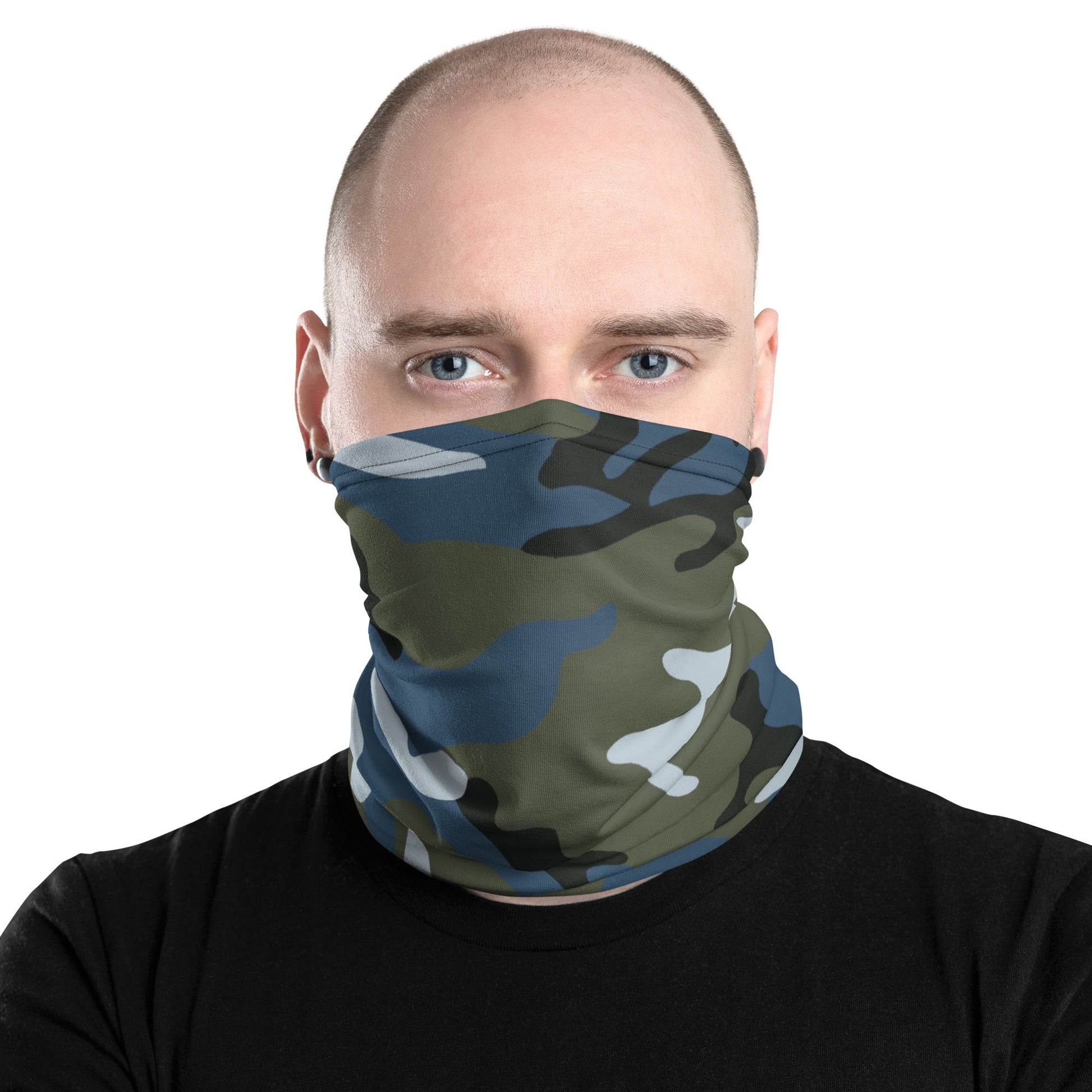 Chinese Type 87 Ocean CAMO Neck Gaiter - Gaiters