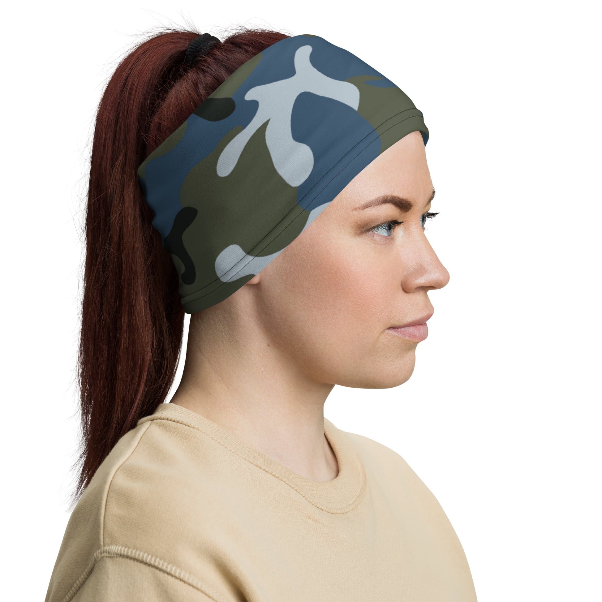 Chinese Type 87 Ocean CAMO Neck Gaiter - Gaiters