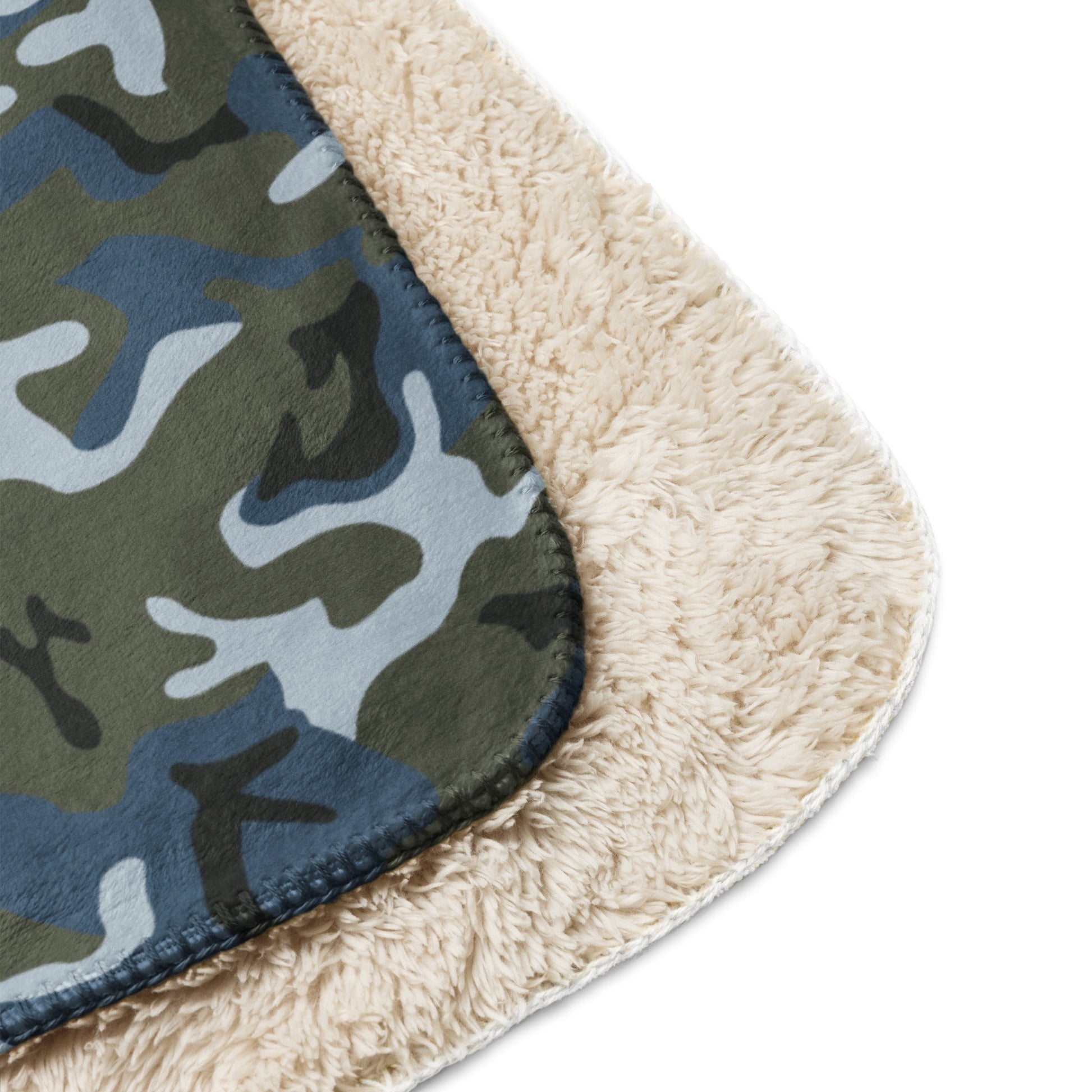 Chinese Type 87 Ocean CAMO Sherpa Blanket