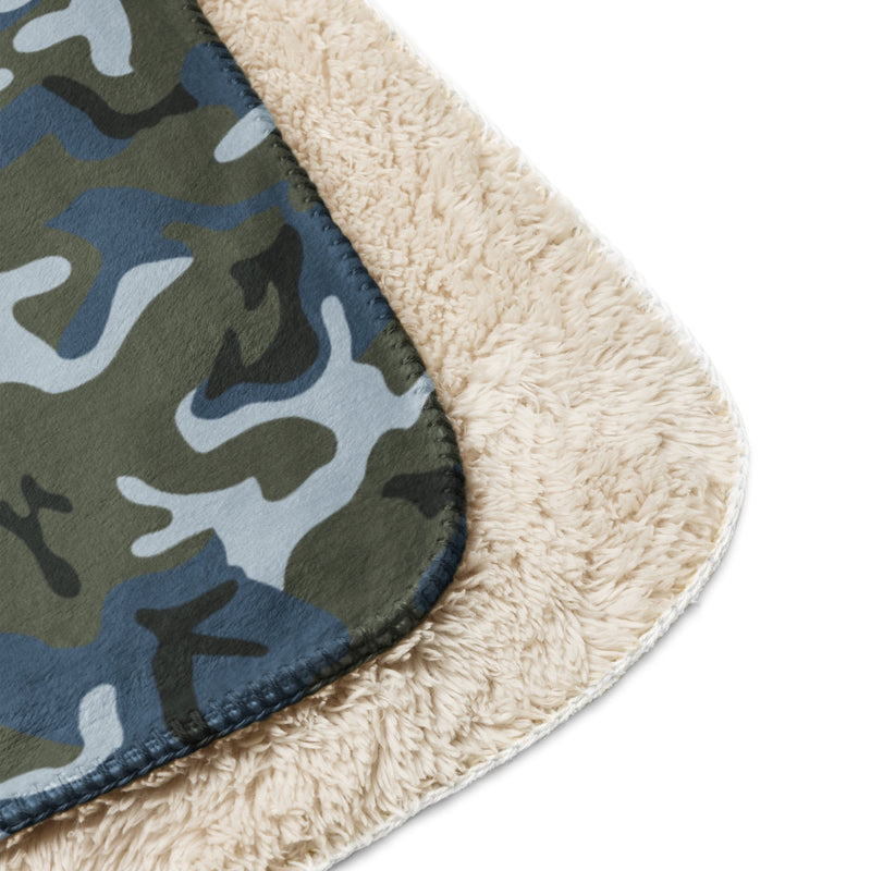 Type 87 Ocean CAMO Sherpa Blanket