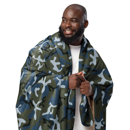 Chinese Type 87 Ocean CAMO Sherpa Blanket