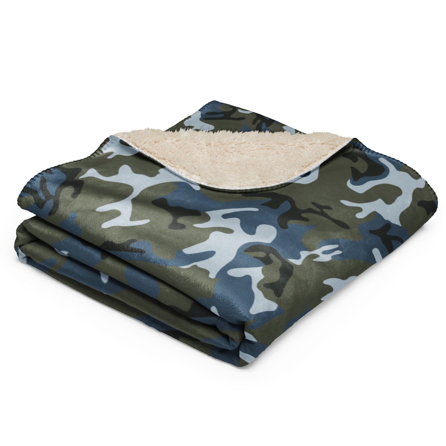 Chinese Type 87 Ocean CAMO Sherpa Blanket