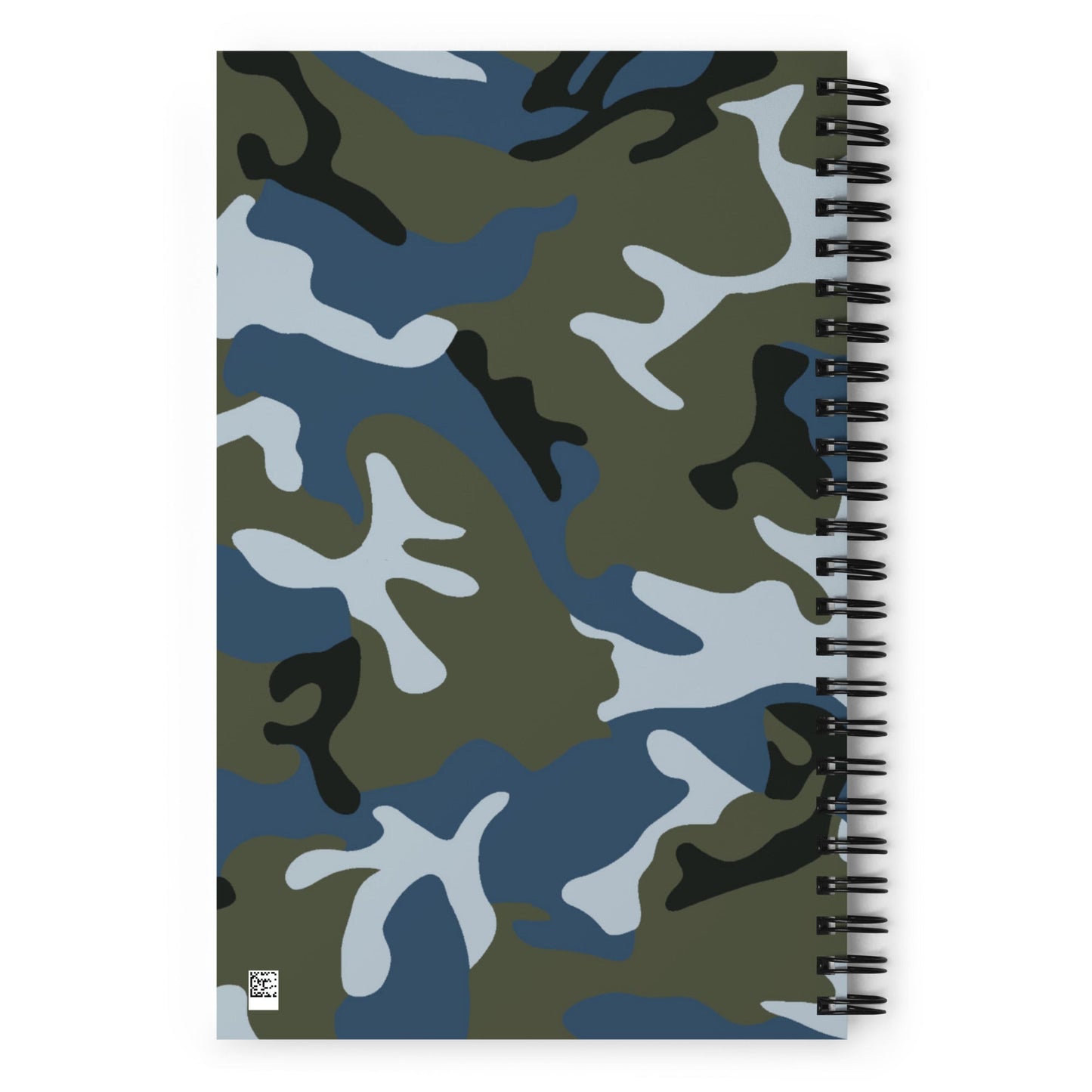 Chinese Type 87 Ocean CAMO Spiral Notebook
