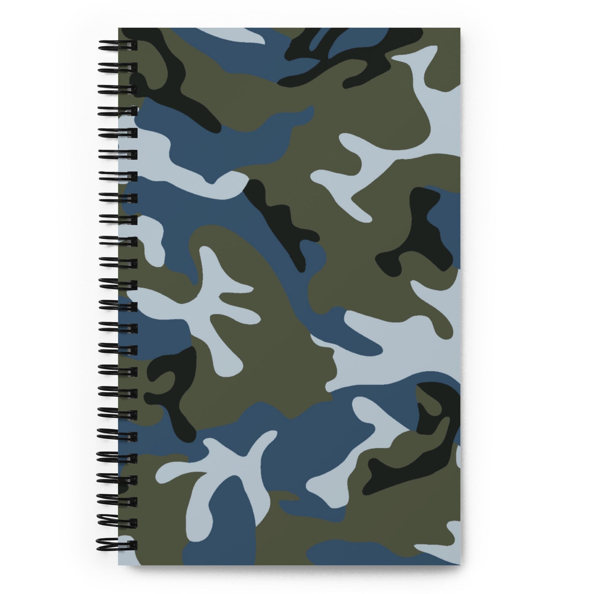 Chinese Type 87 Ocean CAMO Spiral Notebook