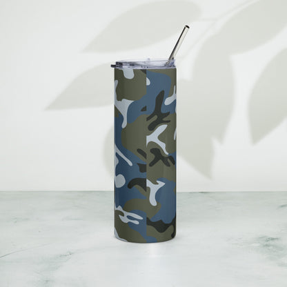 Chinese Type 87 Ocean CAMO Stainless Steel Tumbler