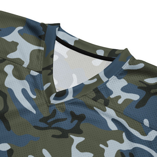 Chinese Type 87 Ocean CAMO Unisex American Football Jersey