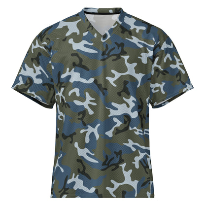 Chinese Type 87 Ocean CAMO Unisex American Football Jersey - 2XS