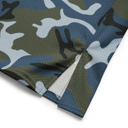 Chinese Type 87 Ocean CAMO Unisex American Football Jersey