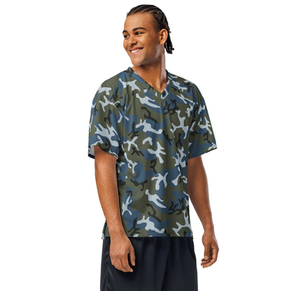 Chinese Type 87 Ocean CAMO Unisex American Football Jersey
