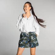 Type 87 Ocean CAMO Unisex Athletic Long Shorts