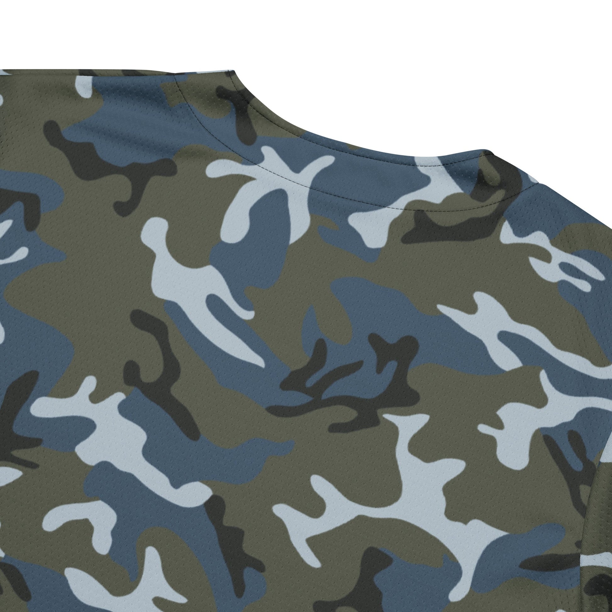 Chinese Type 87 Ocean CAMO Unisex Baseball Jersey