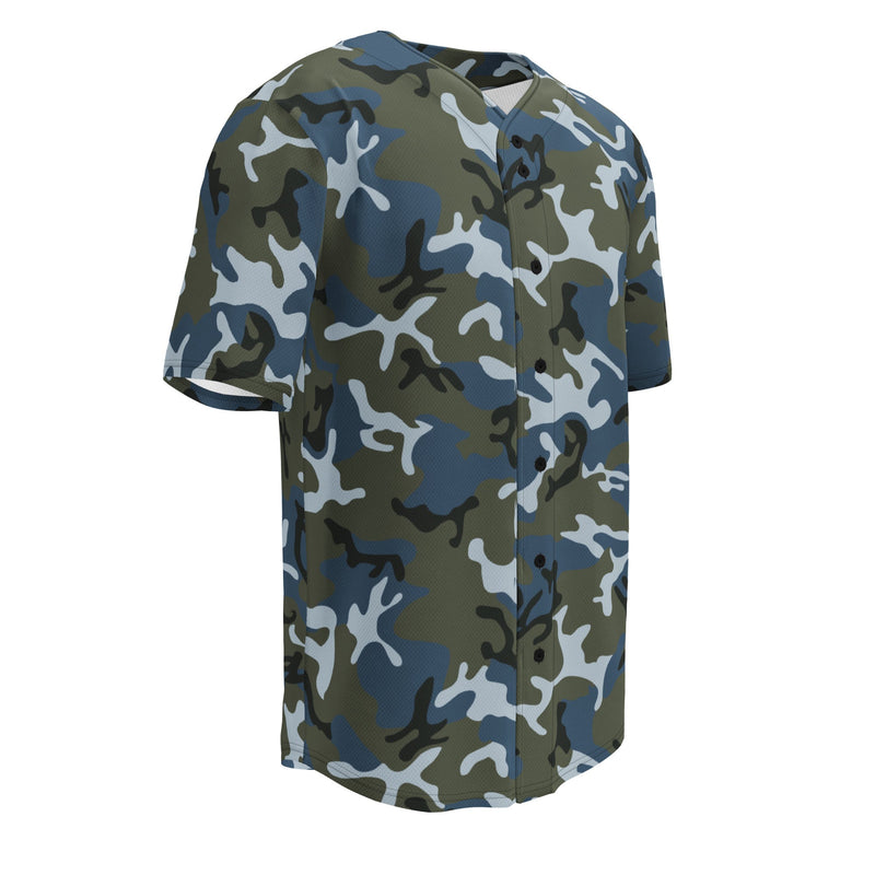 Type 87 Ocean CAMO Unisex Baseball Jersey