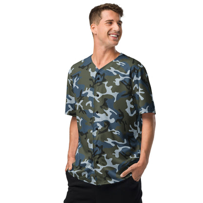 Chinese Type 87 Ocean CAMO Unisex Baseball Jersey