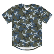 Type 87 Ocean CAMO Unisex Baseball Jersey