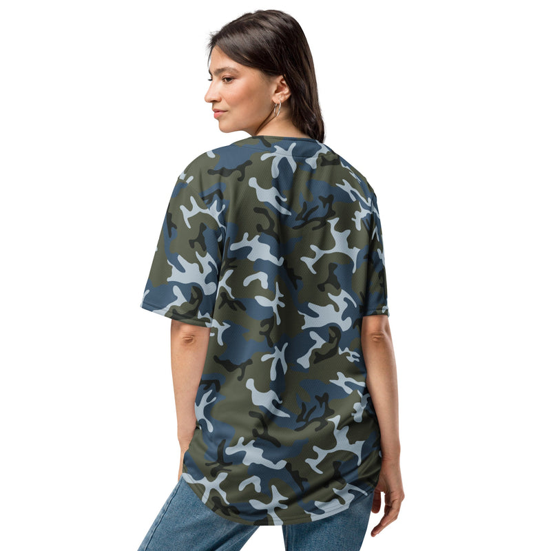 Type 87 Ocean CAMO Unisex Baseball Jersey
