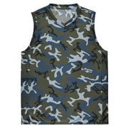 Type 87 Ocean CAMO Unisex Basketball Jersey