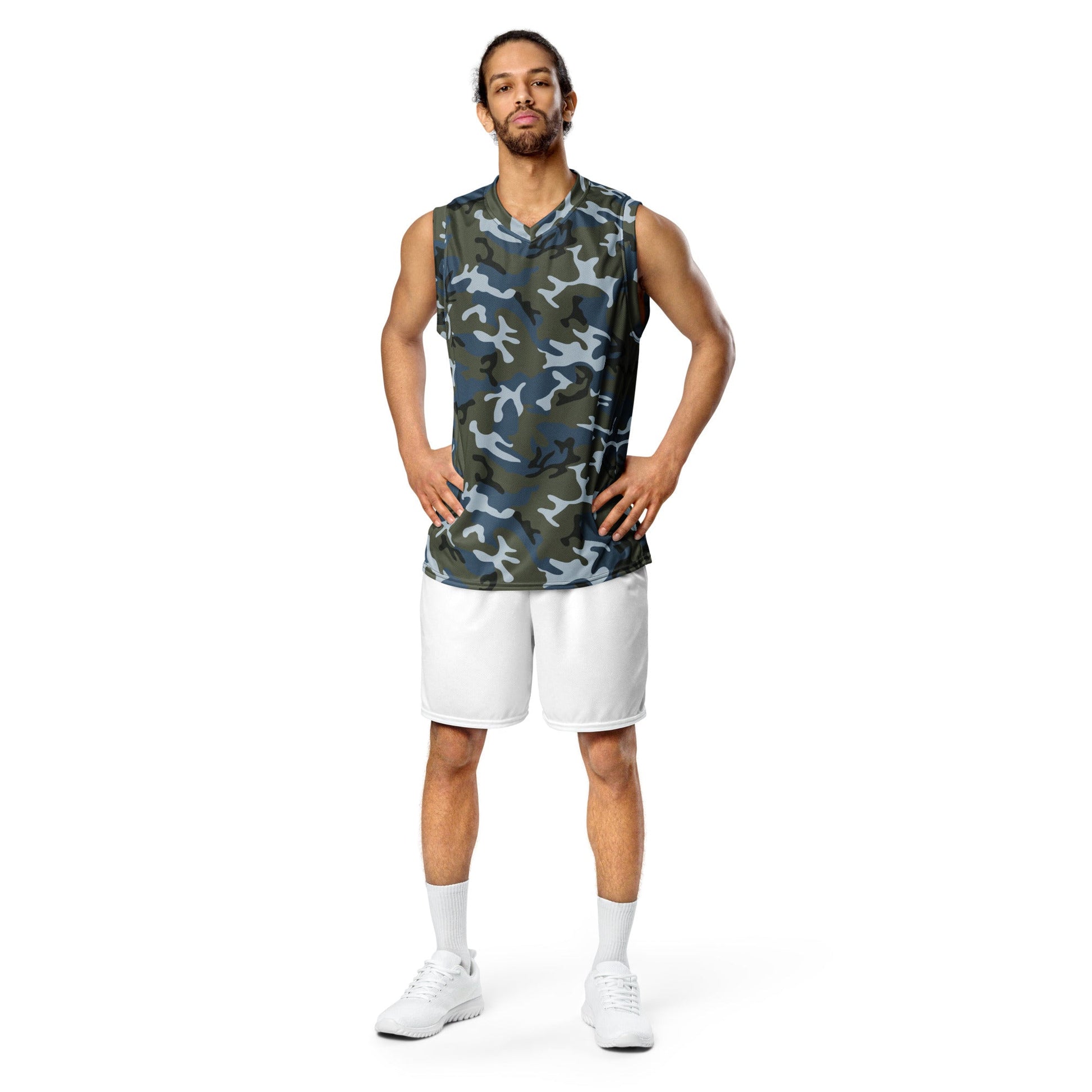 Chinese Type 87 Ocean CAMO Unisex Basketball Jersey