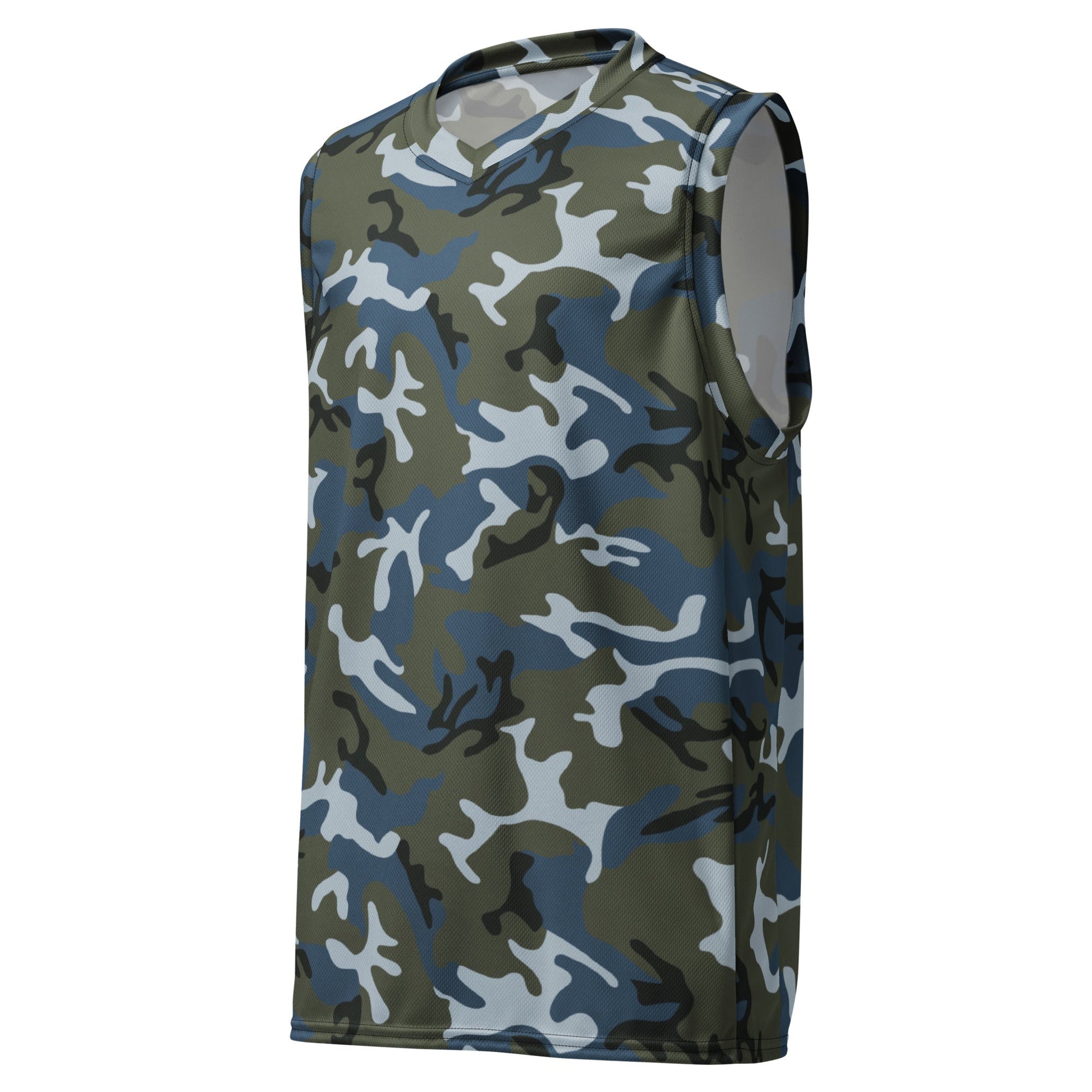Chinese Type 87 Ocean CAMO Unisex Basketball Jersey