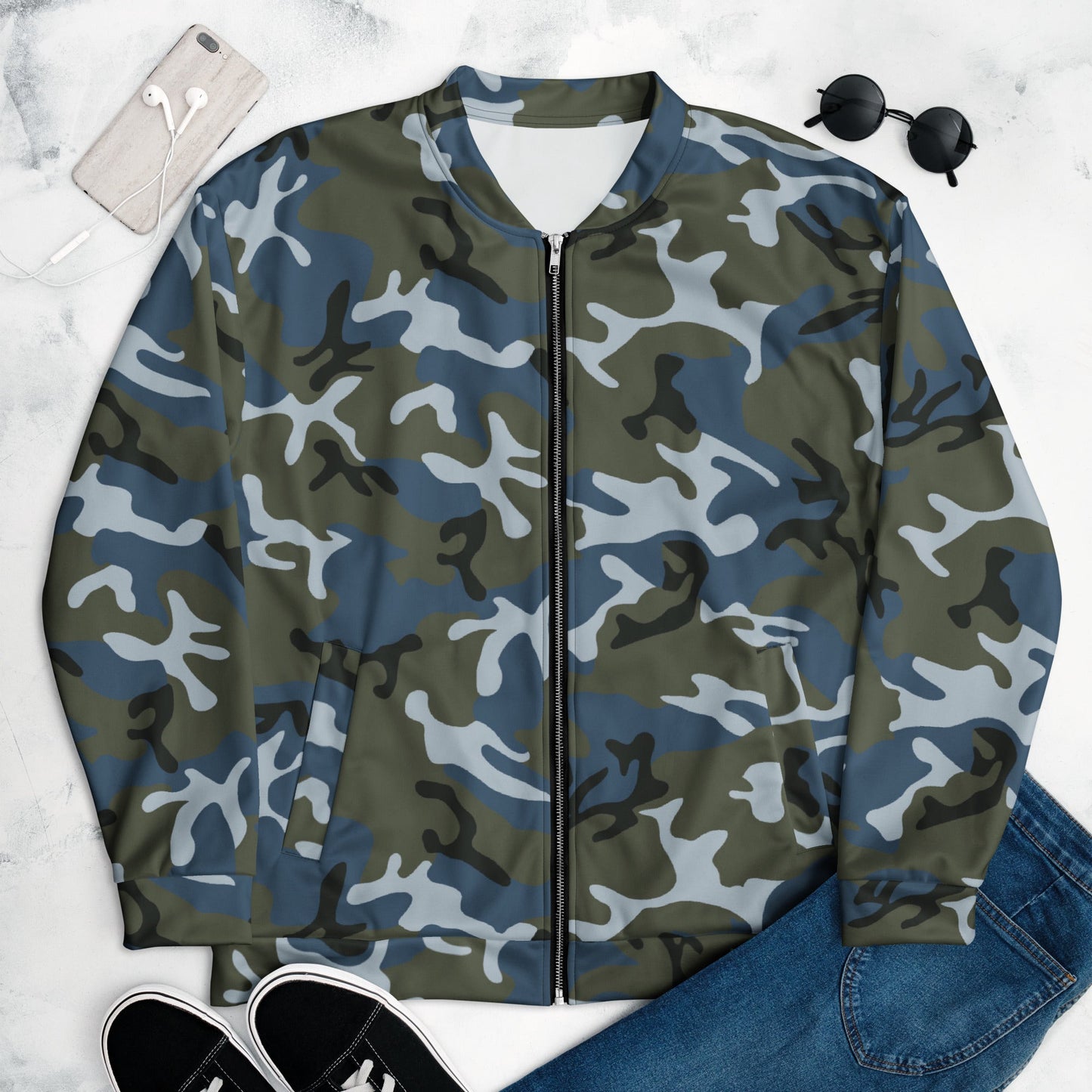 Chinese Type 87 Ocean CAMO Unisex Bomber Jacket