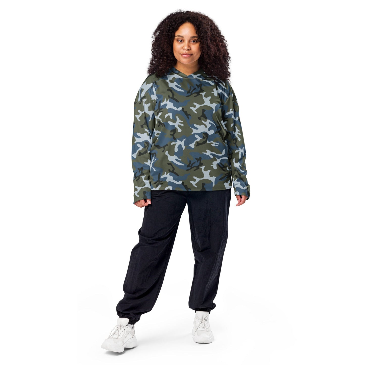 Chinese Type 87 Ocean CAMO Unisex Hockey Fan Jersey