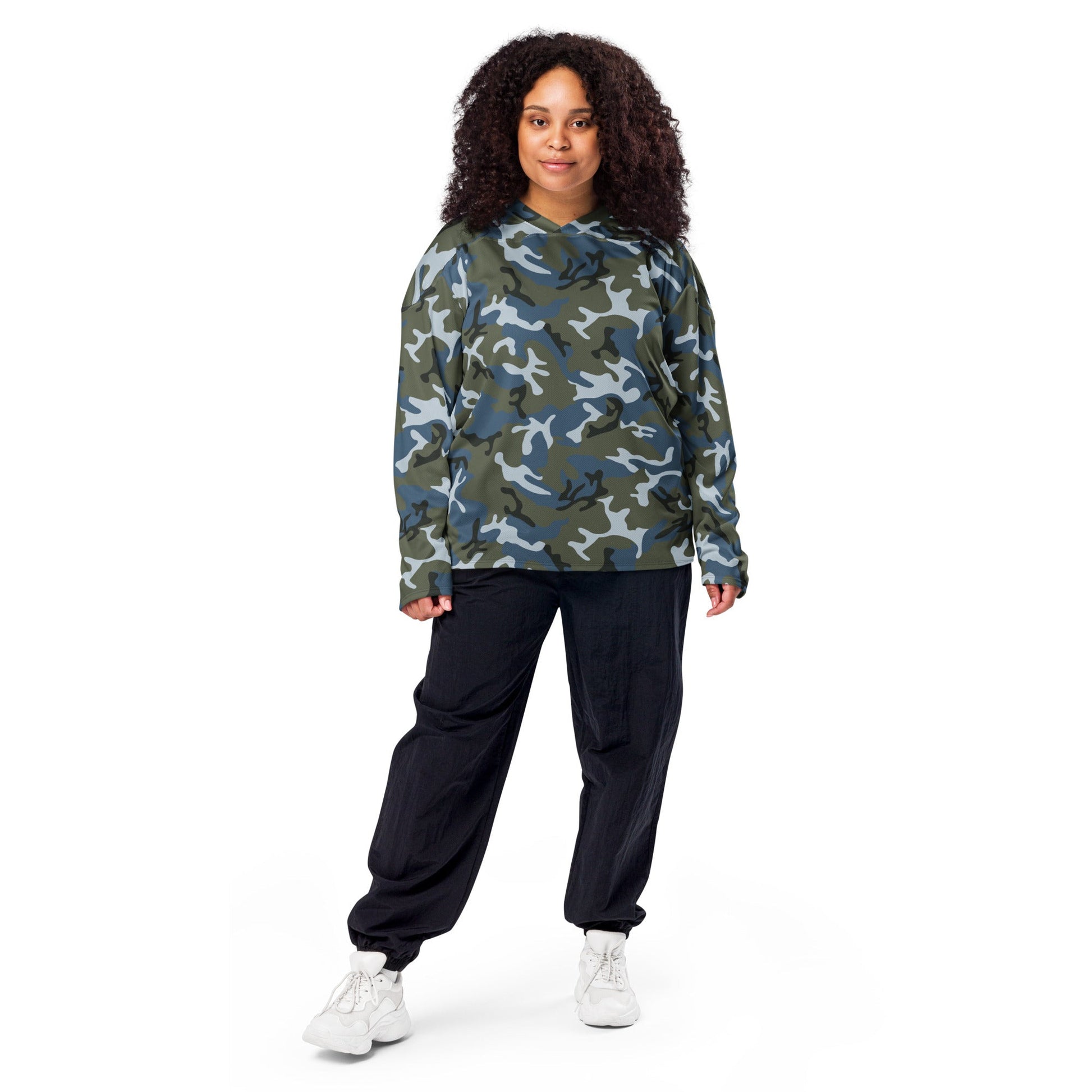 Chinese Type 87 Ocean CAMO Unisex Hockey Fan Jersey