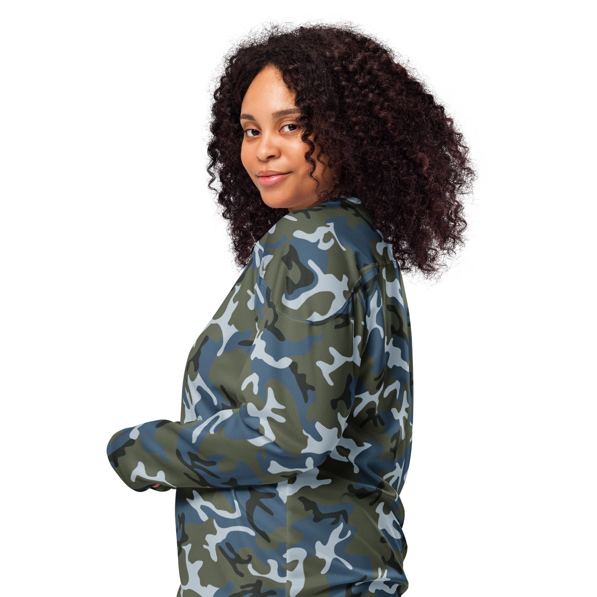 Chinese Type 87 Ocean CAMO Unisex Hockey Fan Jersey