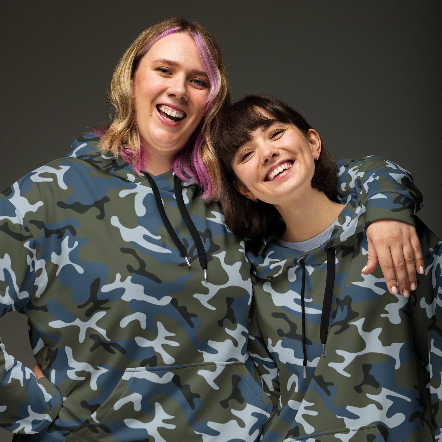 Chinese Type 87 Ocean CAMO Unisex Hoodie