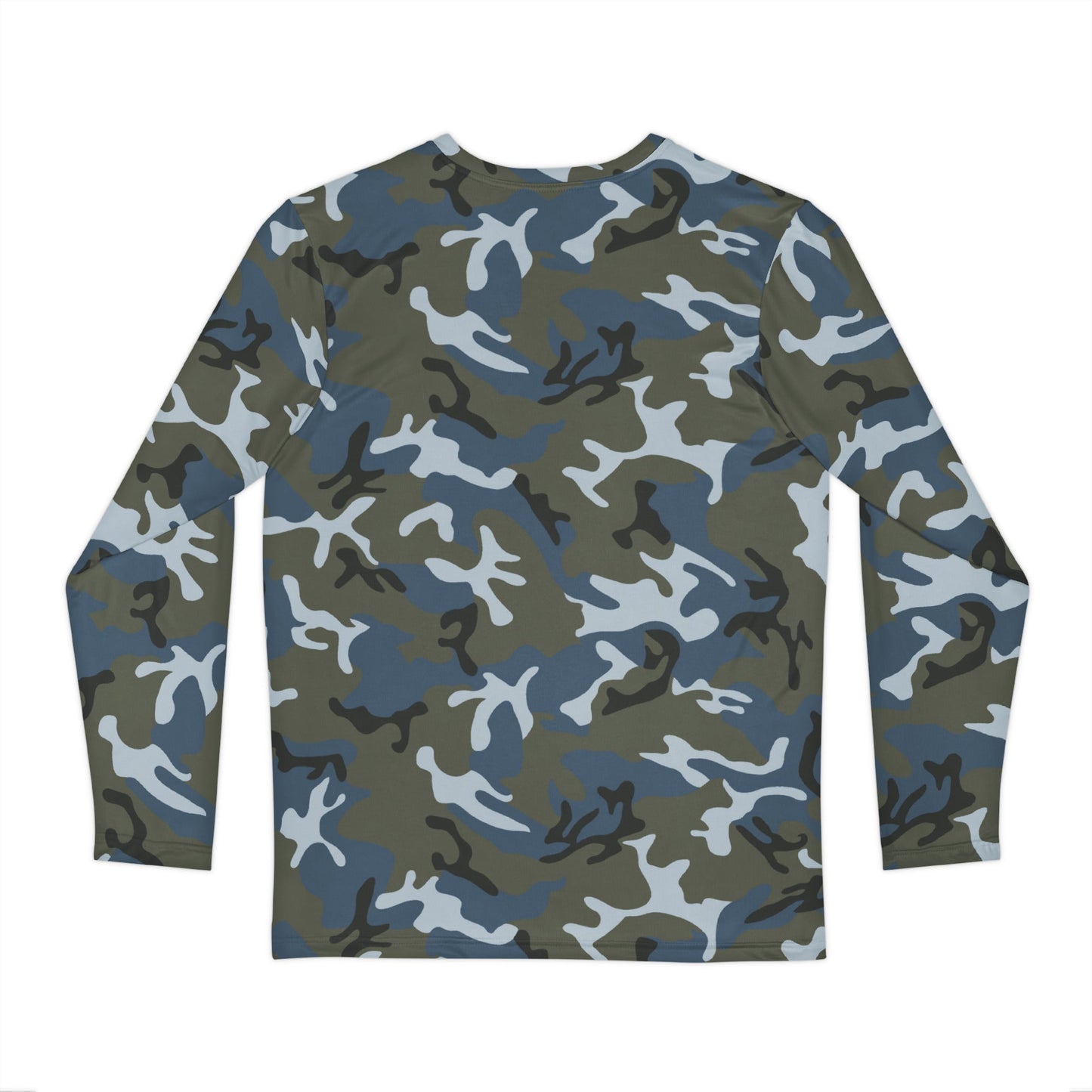 Chinese Type 87 Ocean CAMO Unisex Long-Sleeve Shirt