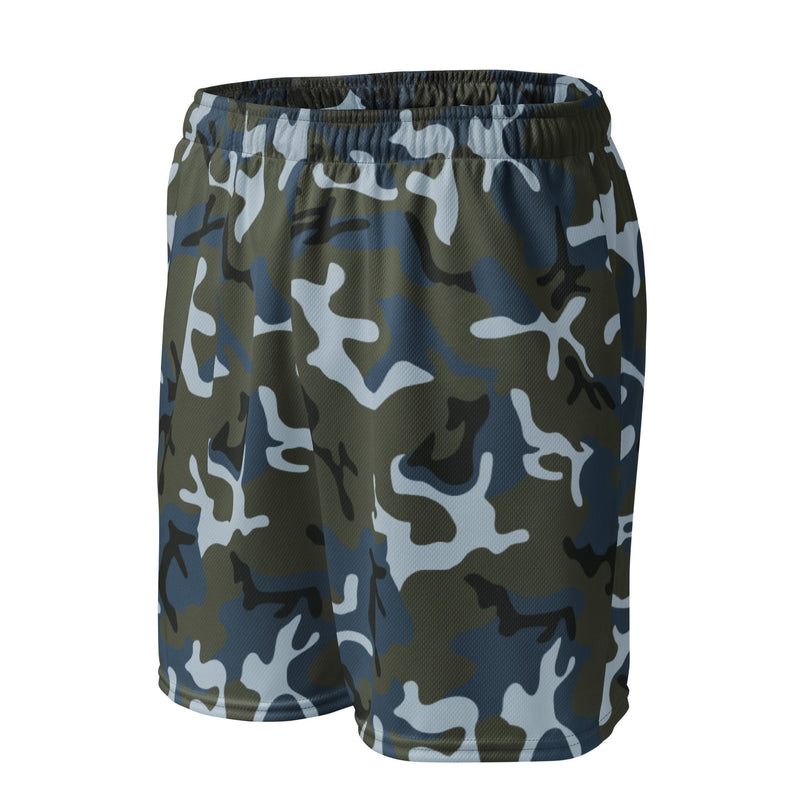 Type 87 Ocean CAMO Unisex Mesh Shorts