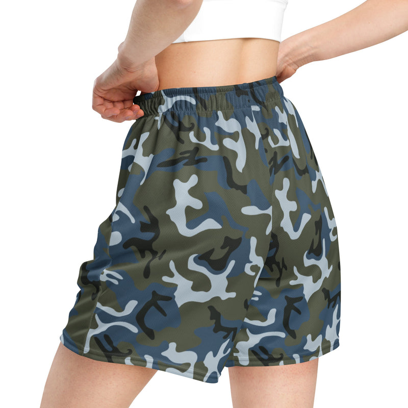 Type 87 Ocean CAMO Unisex Mesh Shorts