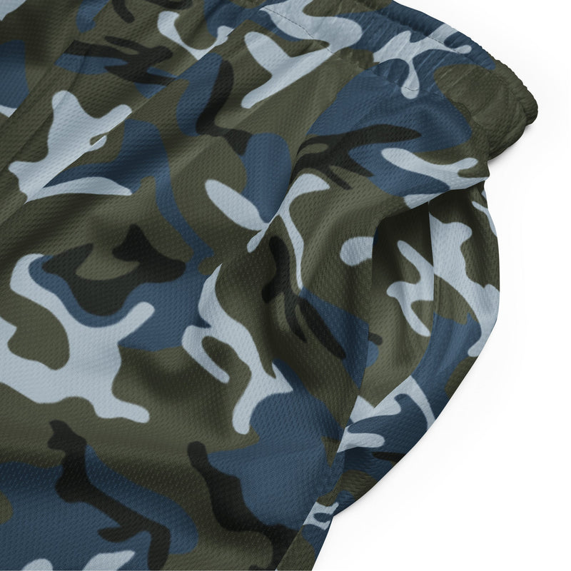 Type 87 Ocean CAMO Unisex Mesh Shorts