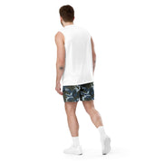 Type 87 Ocean CAMO Unisex Mesh Shorts