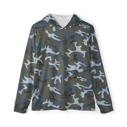 Chinese Type 87 Ocean CAMO Unisex Sports Warmup Hoodie - XS