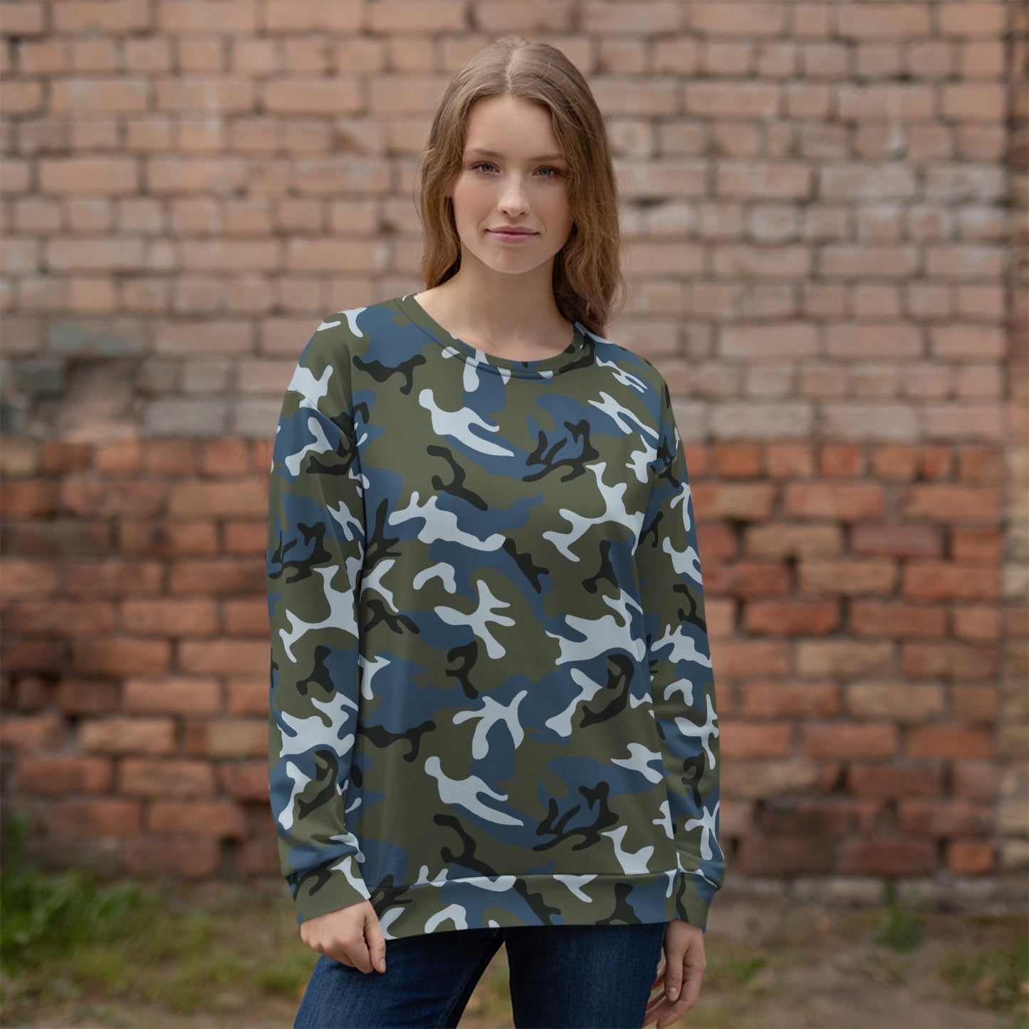 Chinese Type 87 Ocean CAMO Unisex Sweatshirt