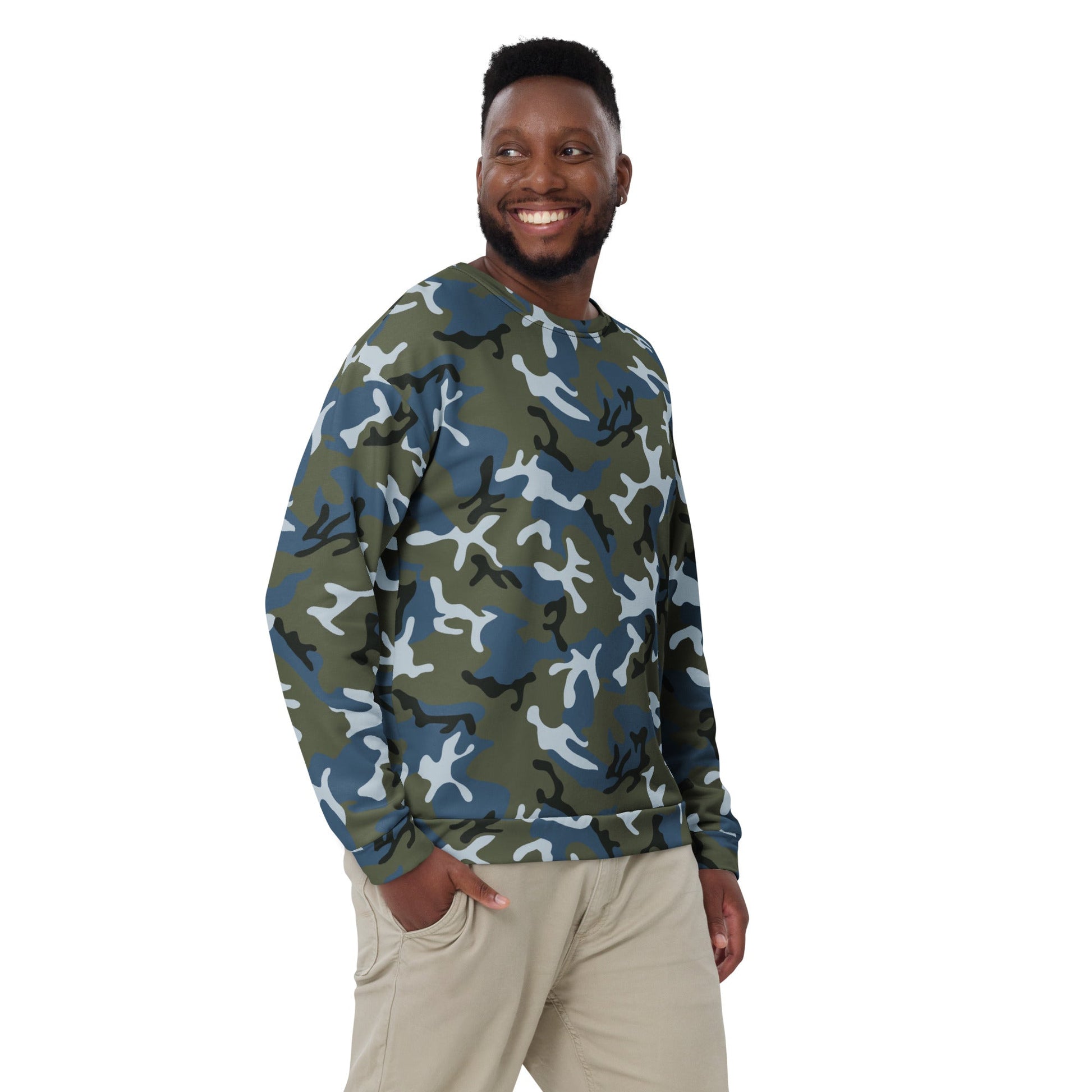 Chinese Type 87 Ocean CAMO Unisex Sweatshirt