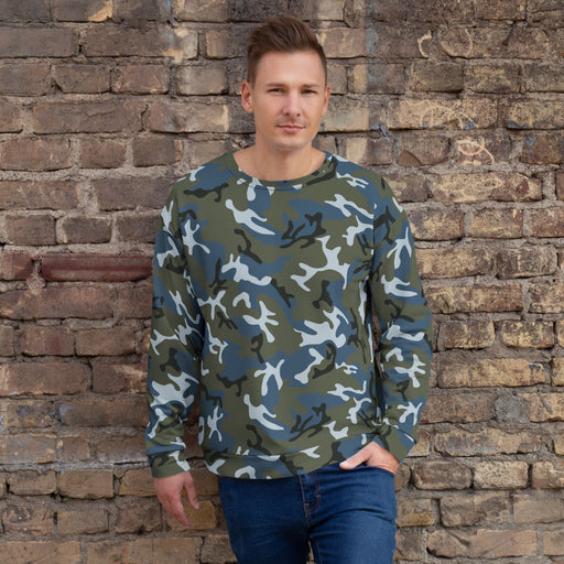 Type 87 Ocean CAMO Unisex Sweatshirt - 2XS